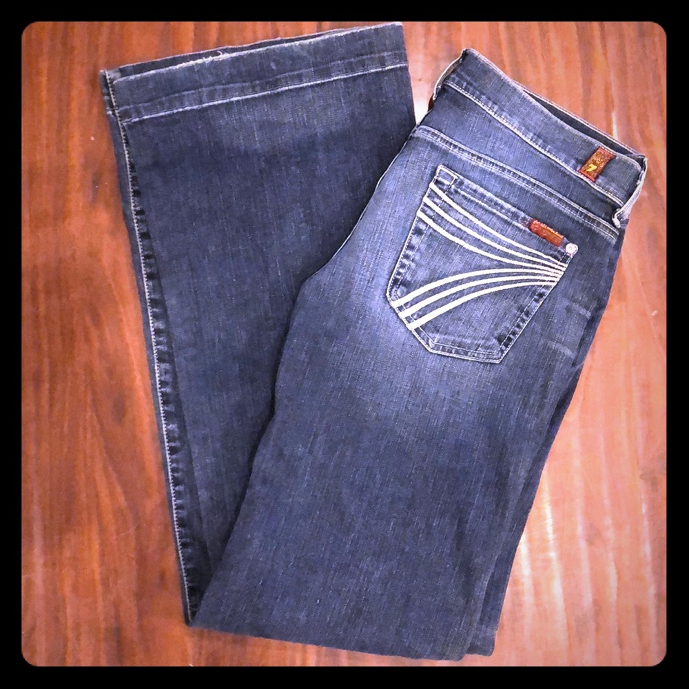 7FAMK Dojo Tailorless Jeans 29x34